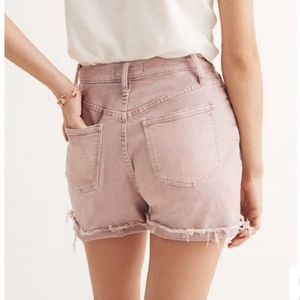 Madewell High Rise Denim Shorts